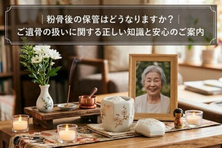 粉骨後の保管はどうなりますか？